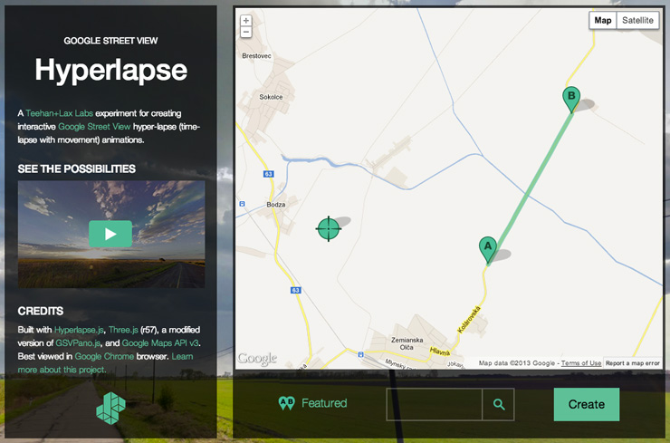 Timelapse gratis con las fotos de Google Street View en it recursos y herramientas tecnologicas 